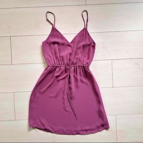Aritzia Babaton Casimir Dress in Mauve - Picture 1 of 5